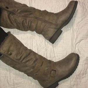 JUST FAB | snow boots foldable size 6.5